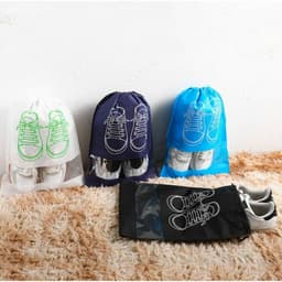 Túi vải đựng giày,đi du lịch tiện lợi,chống bẩn 8