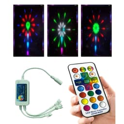 CSY018 ĐIỀU KHIỂN LED ARGB WS2812B WS2811 NHÁY THEO NHẠC HIỆU ỨNG PHAO HOA SÓNG NƯỚC SAO LẤP LÁNH 1