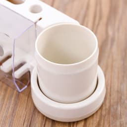 Kệ Treo Chữ HoMe Để Bàn Chải Kem Đánh Răng Kèm Cốc Siêu Bền Siêu Tiện Lợi 6