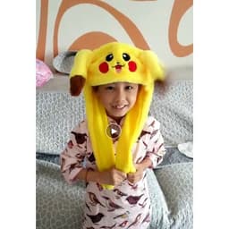 Mũ Pikachu tai giật thời trang dễ thương quà tặng xinh xắn đồ chơi cho bé 3