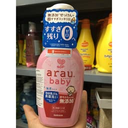[Chính Hãng] Combo Nước Rửa Bình Sữa Thảo Mộc Arau Baby Bình 500ml và Túi 450ml 6