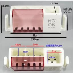 Cài bàn chải để đồ nhà tắm đa năng giá rẻ LCNL2 6