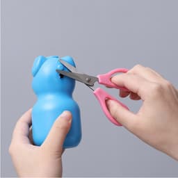Lọ Bột Thả Bồn Cầu Hình Gấu Diệt Khuẩn Khử Mùi Hôi Tạo Nước Màu Xanh Chống Ố Vàng ToiLet 6