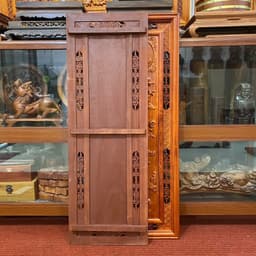Bộ Tranh Chữ Câu Đối Cha Mẹ 37*107 gỗ hương treo tường 5