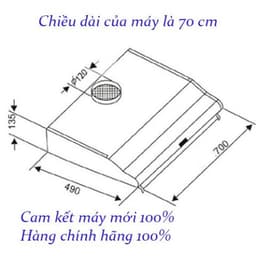 Máy hút mùi Sunhouse SHB6118B_Hàng chính hãng 7
