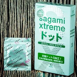 Bao Cao Su Sagami Xtreme White, Thiết kế siêu mỏng, Gân gai, truyền nhiệt nhanh, Hộp 10 cái 4