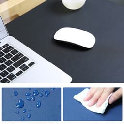 Thảm da trải bàn làm việc (Bản mới 2 màu) - Lót chuột mousepad deskpad bản lớn 2