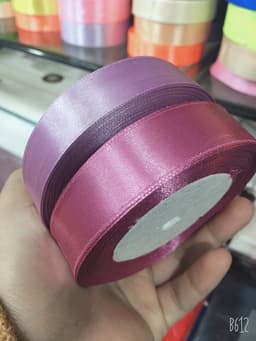 Cuộn Ruy băng vải lụa khổ 1cm,2cm,4cm(bảng màu 2/2) 7