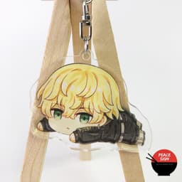(mua 1 tặng 1) Móc khóa in hình TOKYO REVENGERS ver NẰM Kịch Trường Của Takemichi anime chibi Mica trong acrylic 6