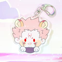(mua 1 tặng 1) ( Mica ) Móc khóa JUJUTSU KAISEN CHÚ THUẬT HỒI CHIẾN ver NEKO quà tặng dễ thương chibi anime 6