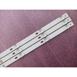 BỘ LED TIVI TCL 43S62 43P62 43S6000 43S6100 43D2900 43S4900 MỚI 100% HÀNG ZIN HÃNG, BỘ 3 THANH, MỖI THANH 8 BÓNG 6V 3