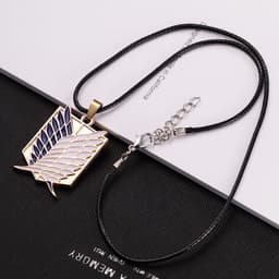 Dây Chuyền Attack On Titan Đôi Cánh Tự Do Wings of Freedom Kim Loại Mặt Dây Anime Unisex Cosplay Quà Tặng 3