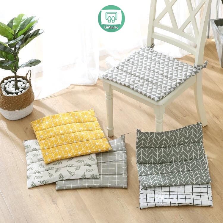Đệm lót ghế bàn ăn, nệm lót ghế văn phòng có thể tháo tời