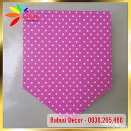 Dây chữ ghép tên có dấu trang trí sinh nhật 8