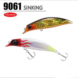Mồi giả câu cá Doom 75 action lửng mặt nước sát thủ săn Chẽm , măng , mú , hồng. 4