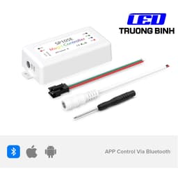 SP105E BỘ ĐIỀU KHIỂN LED FULL MÀU ARGB WS2812B WS2811 UCS1903 ĐIỀU KHIỂN QUA APP MOBILE BLUETOOTH 2