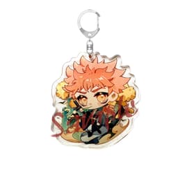 (mua 1 tặng 1) Móc khóa JUJUTSU KAISEN ver CỔ TRANG Chú Thuật Hồi Chiến anime chibi mica trong acrylic xinh xắn đáng yêu 4