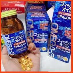 Dầu cá Omega 3 Orihiro Fish Oil Nhật Bản hộp 180 viên 6