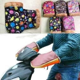 găng tay đi xe máy,gang tay phao đi xe máy lót nỉ Mùa đông 1