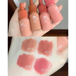 [Sale lỗ]Son Peripera Ink Velvet Nude Brew 4