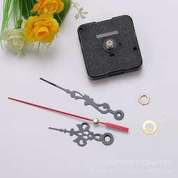 Bộ Máy Kim Đồng Hồ Treo Tường Kim Đen Và Kim Trắng - Phụ Kiện Thay Thế, Tự Làm Đồ Handmade DIY Độc Đáo 4