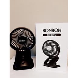 Quạt Kẹp Xe Đẩy Pin Trâu Bonbon - Mini Most Xoay 360 nội địa Hàn Quốc 6