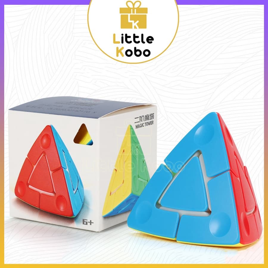 Rubik SengSo 2x2 Cube Rubic Biến Thể Stickerless Đồ Chơi Trí Tuệ Trẻ Em Tư Duy