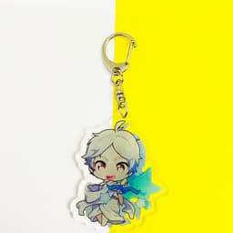 (Mua 1 tặng 1) Móc khóa HAIKYUU CUNG HOÀNG ĐẠO quà tặng Mica trong acrylic in hình anime chibi 3