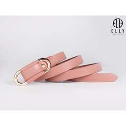 [Tặng hộp 20.10] Thắt lưng nữ ELLY ED57 khóa luồn dây da thật cao cấp dây nịt nữ thời trang chính hãng 3