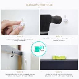 Tranh canvas treo tường khổ vuông hoa mai nền đỏ rực rỡ - 80 x 80 cm 3