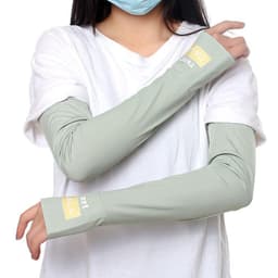 Găng Tay Chống Nắng Và Tia UV Bằng Lụa Lạnh Bảo Vệ Tay Khi Chạy Bộ Ngoài Trời  Sweet VINBEO-[AĐ08] 7