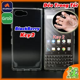 [Loại Tốt-Ảnh Thật] Ốp Lưng BlackBerry Key2 / KeyTwo Silicon Dẻo Trong Suốt 1