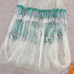 Chài Đánh Cá Chài cước  cao 3m 4m 5m mắt lưới  (4cm) 2