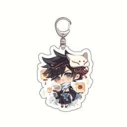 (Mua 1 tặng 1) Móc khóa JUJUTSU KAISEN ver LỄ HỘI - CHÚ THUẬT HỒI CHIẾN anime chibi mica trong acrylic 2