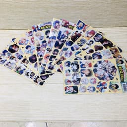 (12 tấm) Ảnh dán sticker Kimetsu no Yaiba Thanh gươm diệt quỷ in hình anime idol dễ thương 3