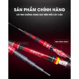Cần Câu Tay Guide Kỳ Lân Lửa Săn Hàng 8