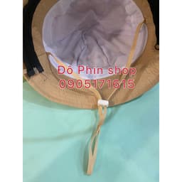 [Bé 2-6 tuổi] Mũ bucket vành chống giọt bắn trẻ em, vòng đầu 51cm, tấm chắn có thể tháo rời, chất mát, có dây quai nón 9