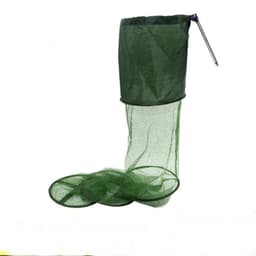 Rọng đựng cá chất liệu cực bền Giỏ đựng cá màu xanh tiện lợi đi câu cá 3