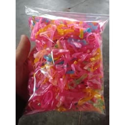 200g Chun buộc tóc, dây chun buộc tóc, nịt buộc tóc nhiều màu sắc phù hợp cho mọi lứa tuổi 3