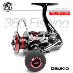 Máy Câu Cá Kim Loại Deukio FS Máy Câu Đứng 2000 Đến 7000 Chuyên Câu Lure 1