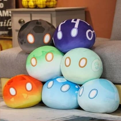 (Order) Gấu bông slime nguyên tố Genshin Impact nhiều mẫu game anime chibi quà tặng