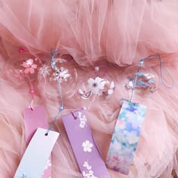 Chuông gió Furin thủy tinh phong cách Nhật Bản treo trang trí nhà cửa 5