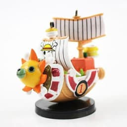 (Mini) Mô hình tàu thuyền cướp biển hoạt hình One Piece Merry Sunny Golden Sunshine Marine 4