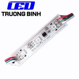 LED HẮT FULL MÀU THANH 3 BÓNG WS2811 12V Vỉ 20 THANH LED  ĐỔ KEO HOẶC MẮT LỒI 6