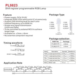 10 HẠT LED MŨ RƠM FULL MÀU  ARGB F5 F8 IC TÍCH HỢP BÊN TRONG HẠT LED 8