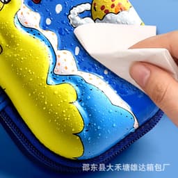 Hộp Bút In Lụa Họa Tiết Dễ Thương Sáng Tạo Cho Bé - Hộp Đựng Bút Họa Tiết In Nổi 3D Vải Chống Thấm Nước Nhiều Mẫu Cute. 4