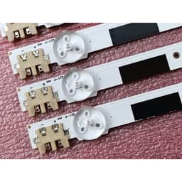 THANH ĐÈN LED TIVI SAMSUNG 46F5000 46F5501 46F5500 46F6400 HÀNG MỚI 100%, LƯNG ĐỒNG, BỘ 8 THANH, MỖI THANH 15 BÓNG 3V 5