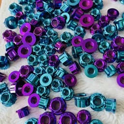 Tán titanium Gr5 thông dụng các loại 5li 6li 8li 10li 12li cực đẹp 1