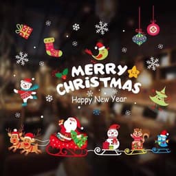 Decal dán tường Noel 3
