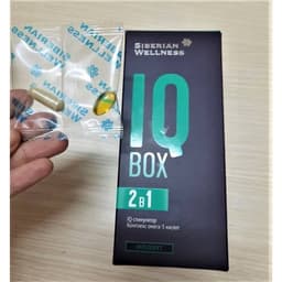 [ GIÁ SỈ ] - IQ Box Siberian, hỗ trợ tăng cường tuần hoàn máu não, cải thiện trí nhớ - Hộp 30 gói 4